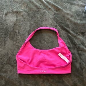 Pink Sports Bra